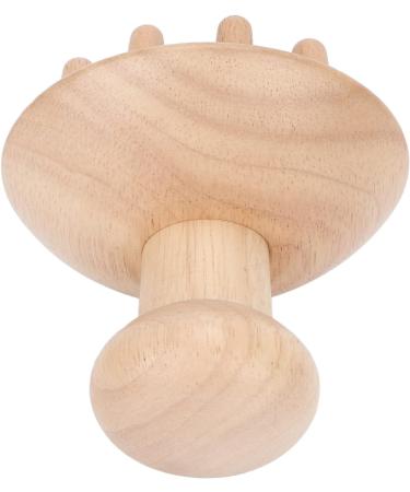 Mushroom Massager - Wooden Massage Device for Muscle Pain Relief & Acupuncture Therapy | Ideal for Men & Women - Buy Online on GoSupps.com