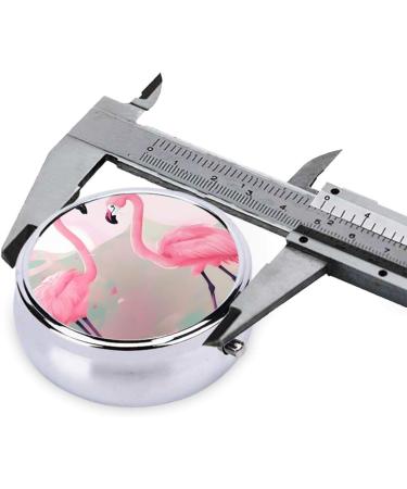 Love Flamingoround Pill Box | 3 Compartment Travel Organizer | Portable Pill Box for International Travel - Buy Online on GoSupps.com