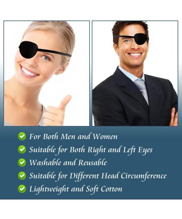 Shop Abnaok 5PCS Adjustable Eye Patches - Super Soft Amblyopia Eye Patches for Adults & Kids | International Shipping Available - Buy Online on GoSupps.com