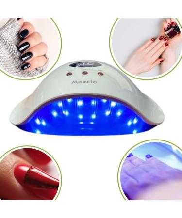BARGAIN4ALL LED UV Nail Dryer lamp with 3-Timer Auto Sensor | Nail Polish Lamp - Gel Nail Polish Curing Dryer for Home and Salon - for Drying Nail Art Gel Nail Polish Faster - Buy Online on GoSupps.com