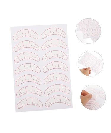 POPETPOP 2pcs Eyelash Positioning Eye Patch - Disposable Eye Pad Stickers for Makeup Artists & Fake Eyelashes | International Shipping - Buy Online on GoSupps.com