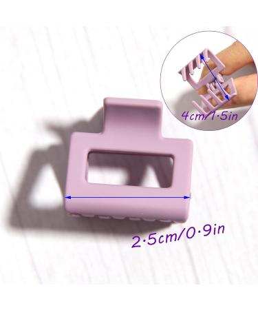 20 Pack Women's Candy Color Mini Hair Claw Clips - Non-Slip Hair Accessories (Popular Colors) - Buy Online on GoSupps.com