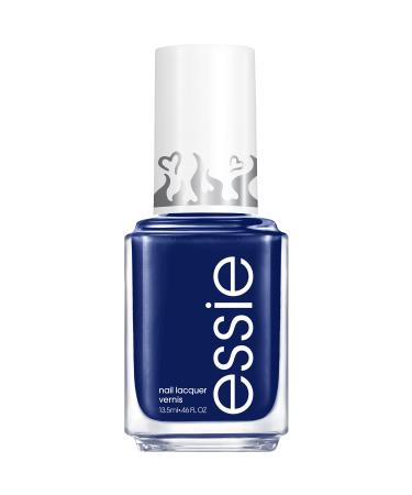 essie Salon-Quality Nail Polish 8-free Vegan Valentines Day 2023 collection Blue License To Thrill 0.46 fl oz