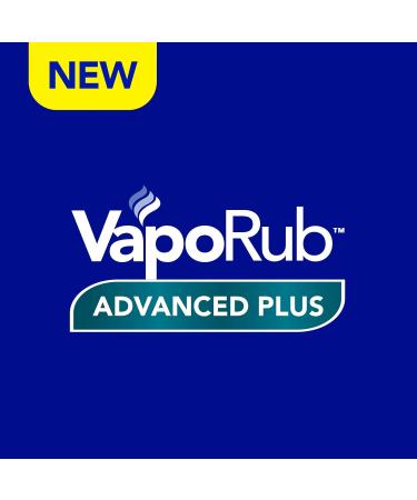 Vicks VapoRub Advanced Plus - Powerful Cough Suppressant & Chest Rub | Fast Relief 2.82oz x 2 - Shop Internationally - Buy Online on GoSupps.com
