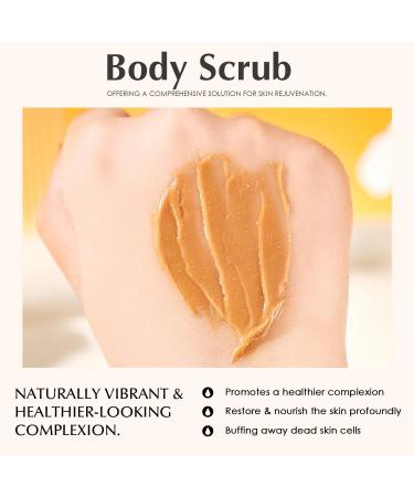 Nicotinamide Body Scrub for Blemishes & Large Pores | Hydrating Skin Renewal - 8.8 Oz - Buy Online on GoSupps.com