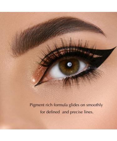EPILYNX Long Lasting Waterproof Liquid Eyeliner - Gluten-Free Vegan Formula | Precision Tip | Blackest Black - 2mL - Buy Online on GoSupps.com