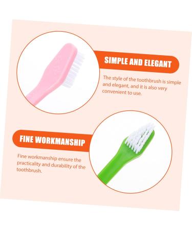 FOMIYES 20 pcs Cat Nylon Pet Puppy Teeth Tooth Oral Supplies Cleaning Handheld Small Portable Clean Brush 1 count (Pack of 1) Assorted Colorx2pcs - Buy Online on GoSupps.com