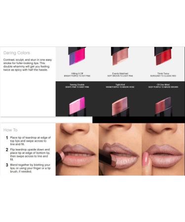 Buy Limited Edition Younique Duet Lipstick - Hitting It Off | Bright Purple to Hot Pink | International Shipping Available - Buy Online on GoSupps.com