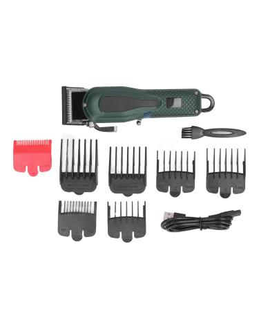 Hair Clipper Blade R Angle Cordless Green Hair Trimmer Washable for Home