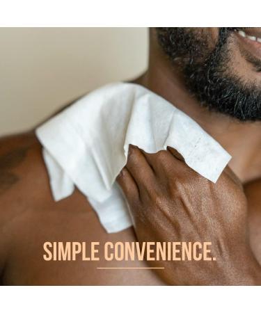 Pure for Men Flushable Wipes - Odor Eliminating, Biodegradable, Paraben & Alcohol Free | Vitamin E, Micellar & Aloe Vera | 48 Count (3 Pack) - Buy Online on GoSupps.com