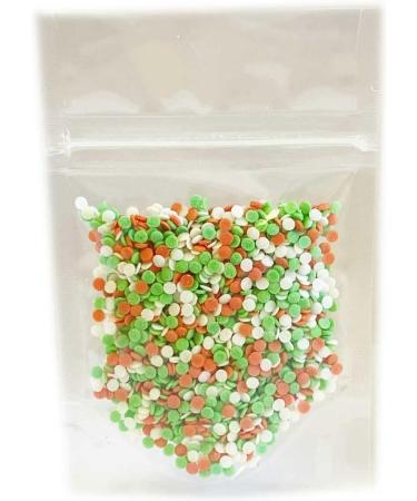 A Pinch Of - Christmas Confetti - 25g. Matt red green & white sugar confetti. Perfect for decorating all your festive cakes bakes & baking into cookies & cupcakes. Just enough for a single bake. - Buy Online on GoSupps.com