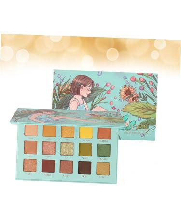 Didiseaon 1pc 15 Eyeshadow Powder Eyeshadow Palette Makeup Accessories Eye Shadow Box Cosmetic - Buy Online on GoSupps.com