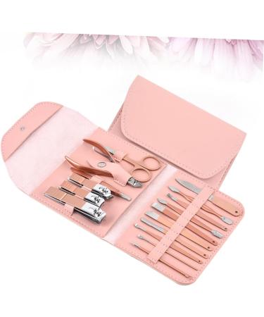 SHERCHPRY Clippers Set Nail Trimmer Nail Nail Clippers Manicure Tool Nail File Rose Gold 14.5X11X3CM Golden - Buy Online on GoSupps.com