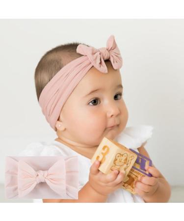DKDDSSS 6-Piece Baby Girl Nylon Headband Set | Stylish Hair Accessories for Newborns & Toddlers - Buy Online on GoSupps.com