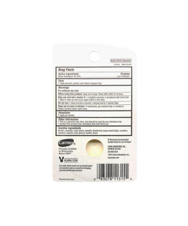 Carmex Original Lip Balm .25oz - Soothing Moisture for Lips | Buy Online Worldwide - Buy Online on GoSupps.com