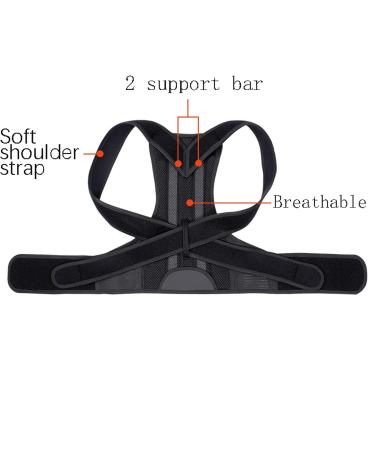Posture Corrector Back Brace For Men And Women Fully Back Support Adjustable Straightener For Spine Support Neck Shoulder Clavicle And Back Pain Relief Corrector (Size : 5XL) - Buy Online on GoSupps.com
