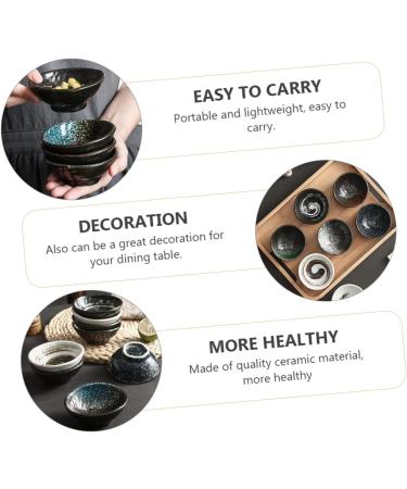 MAGICLULU 15 Pcs Seasoning Dish Tableware Ceramics Japan re-usable 9X9X3.5CMx3pcs Assorted Colorx3pcs - Buy Online on GoSupps.com