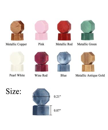 Yoption 360 Pcs Metallic Antique Gold Sealing Wax Beads Set for Wax Seal Stamp with Candles and Melting Spoon - Buy Online on GoSupps.com