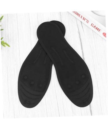 Healifty Orthotic Insoles - Breathable Arch Inserts for High Heels & Running Shoes - Shockproof Gel Sweat Pad for Men and Women - Black XS - Buy Online on GoSupps.com