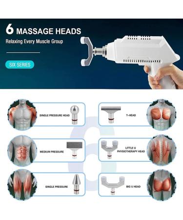 Chiropractic Adjustment Tool - Electric Massage Device with 6 Heads for Vertebrae & Scoliosis Relief - International Shipping - Buy Online on GoSupps.com