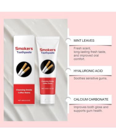 Gentle Cleaning Toothpaste - Removes Teeth Stains & Yellowing Long-Lasting Fresh Breath Daily Oral Care for Bright Teeth(3PCS) - Buy Online on GoSupps.com