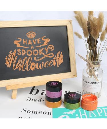 Chalk Paste Stencil Paint Set for DIY Home Decor - 30ml Screen Printing Stencil Paste - Chalk Paint for Wood & Art - 6 Colors (30ml each) - Buy Online on GoSupps.com