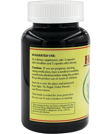Healthy Land Hemobin 120 Capsules - Angelica Opuntia Alfalfa Hawthorn Berry Supplement for Optimal Blood Health - Buy Online on GoSupps.com