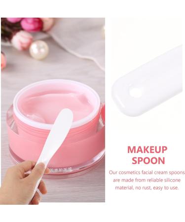 Healifty Lot de 5 Spatules Masque en Silicone Blanc Grand Format Cuill res Cosm tiques Multifonctions pour Soins du Visage Applicateurs Pratiques pour Utilisation Domicile Voyage - Buy Online on GoSupps.com