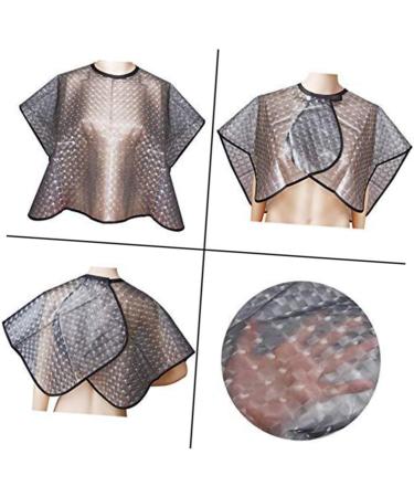 MAGICLULU Cape for Barber Dyeing Apron Hair Salon Capes Hairdressing Cape Hair Coloring Shampoo Hair Styling Cape Hair Dye Cape Adult Bibs Hair Capes Work Clothes Baking Oil 77X80CM - Buy Online on GoSupps.com