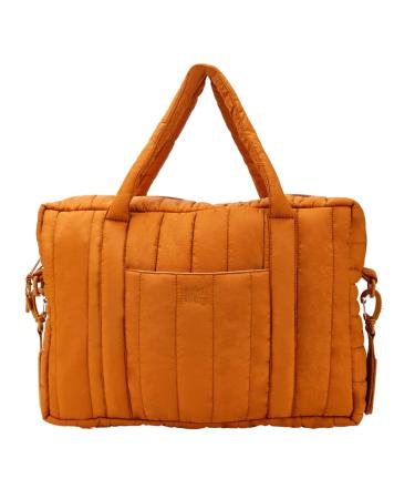 Hylat Baby Changing Bag - Quilted Bag for Diapers and Kids' Things - Ideal for Parents - Brown - Buy Online on GoSupps.com