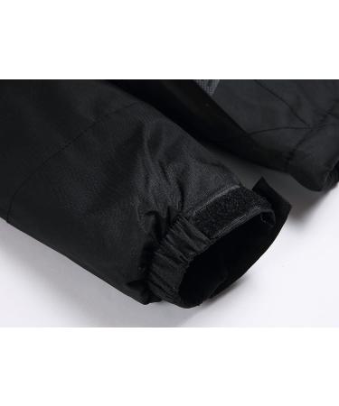 Keevoom Boy's Waterproof Ski Jacket - Black 4-5 | Warm Winter Coat for Kids - Buy Online on GoSupps.com