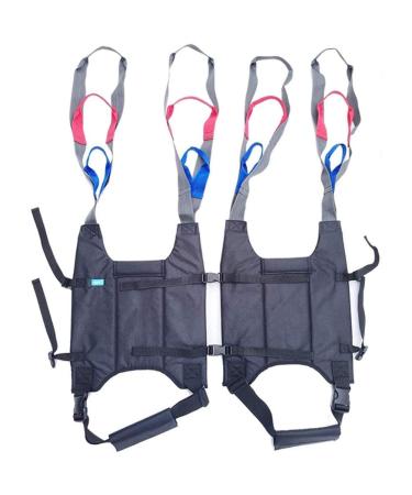 Yubing lifting belt for medical patients padded lifting vest protects chest and back support medium 330 capacity (black) (black)