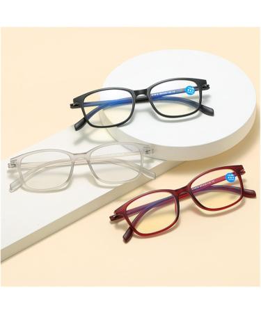 Buy Iynwbjts 2024 Men's HD Ultralight Reading Glasses - Comfortable Bright Black Frame/C1 for Older Adults - Ideal for Mobile Reading (Size: 3.50) - Buy Online on GoSupps.com