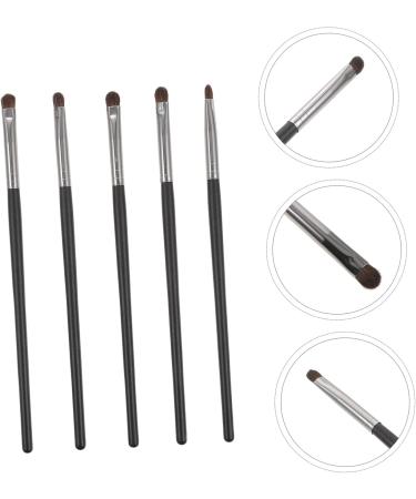 FOMIYES 5pcs Eye Shadow Brush Makeup Brush Make up Eyeliner Brush Home Eyeshadow Brush Wooden Handle - Buy Online on GoSupps.com
