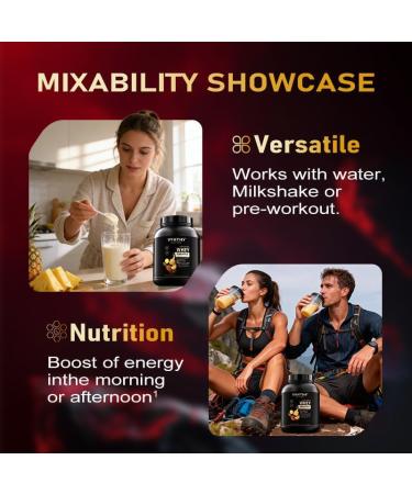 VYHTHY Pineapple Flavored Whey Protein Powder 24g Protein per Serving Fast-Absorbing Concentrated whey Protein Low Sugar Gluten-Free Natural Flavor 2 lbs/32 oz. - Buy Online on GoSupps.com