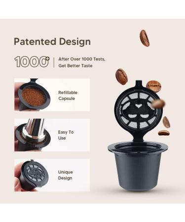 Reusable nespreso Capsules - 9 Pack - Refillable Pods for nespreso Machines (OriginalLine Compatible) - Buy Online on GoSupps.com