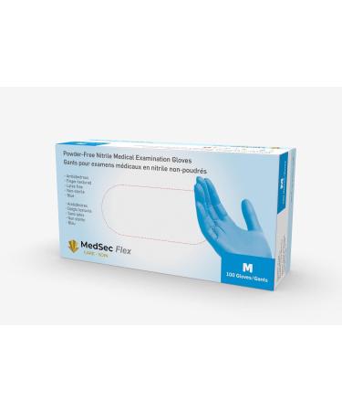 Nitrile Gloves Blue 4mil Powder Free 100/box XX-Large - Buy Online on GoSupps.com