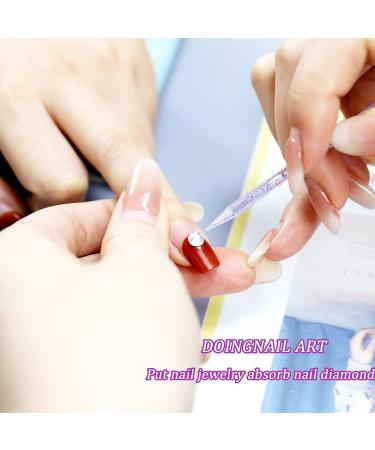 200Pcs Disposable Nail Care Cuticle Pusher Bulk | Crystal Cuticle Pusher for Fingernail | Cleaning Cuticle Stick - Purple - Buy Online on GoSupps.com