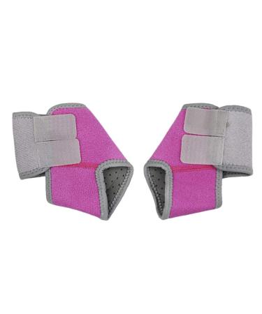 Kids Ankle Brace Support | Breathable & Adjustable Compression Sleeve for Running & Basketball | Hot Pink (Size S 12-3) - Buy Online on GoSupps.com