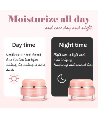 Lip Mask Lip Balm Kit Moisturizing Lip Mask for Day&Night Lip Care Lip Repair Mask Lip Exfoliator Lip Moisturizer Lighten Dark Lip Color Reduce Lip Lines Dead Skin&Wrinkle - Buy Online on GoSupps.com