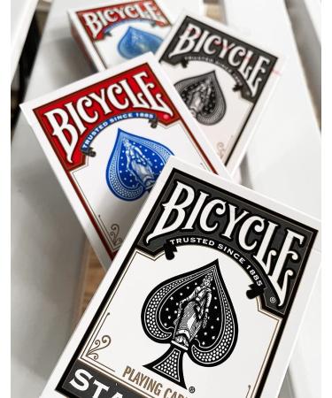 Bicycle Standard Jumbo Playing Cards - 4 Pack for Poker, Rummy, Euchre, Pinochle | High-Quality Card Games Deck - Buy Online on GoSupps.com