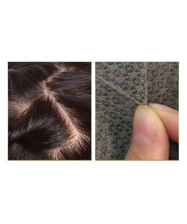 Real Hair Topper for Women - 14x14 cm Silk Topper with Clip-In Closure for Thin Hair - Off Black (40.6 cm) - Buy Online on GoSupps.com