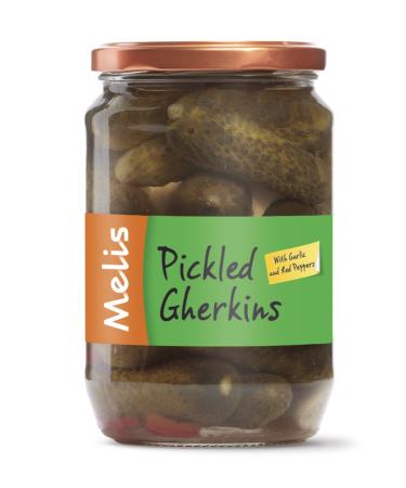 Melis Melis Gherkins Pickles 720ml (Pack of 3)