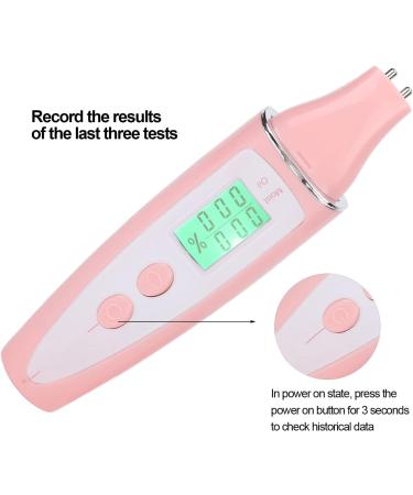 Facial Skin Tester Professional Smart Display Facial Moisture Skin Care Analyze Portable Digital Skin Detector Pen for Home Beauty Salon(Pink) - Buy Online on GoSupps.com