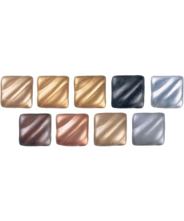Amaco Rub 'N Buff Metallic Finish Wax - 9 Color Assortment (Gold, Silver, Copper, Pewter, Antique Gold, Ebony, Autumn Gold) - Buy Online on GoSupps.com