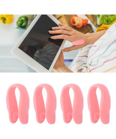 Hand Pressure Point Clip Set - 4 Portable Mini Acupressure Clips for Migraine Relief - Universal Pink Massage Tool - Buy Online on GoSupps.com