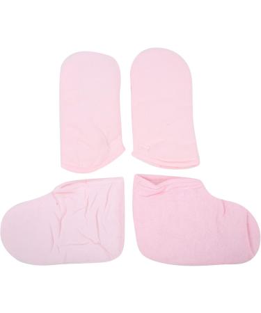 Ensemble de Cire de Paraffine Gants de Blanchissage Isolants pour Soins des Mains Couvre-Pieds SPA de Traitement Apportent de la Chaleur Vos Mains et Pieds - Buy Online on GoSupps.com