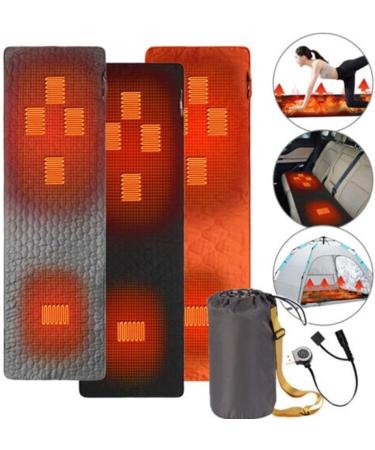 Electric Blanket Mattress Outdoor Mat - 5V Heated Cushion Pad for Camping | USB Heating Sleeping Pad - Buy Online on GoSupps.com