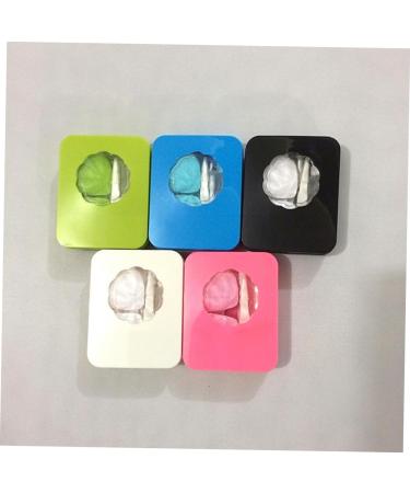 Lurrose Oval Foundation Brush Set & Colored Contact Lens Storage Case 5pcs Care Box for International Shipping - Buy Online on GoSupps.com