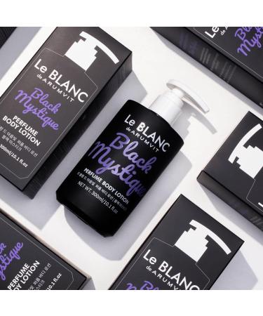 Le BLANC Perfume Body Lotion Six lux Long-Lasting Fragrances Vegan Deep Non-Sticky Hydration Mild & Soothing 10.1 fl oz Daily Moisturizer All Skin Types (Black Mystique 10.1 fl oz) - Buy Online on GoSupps.com
